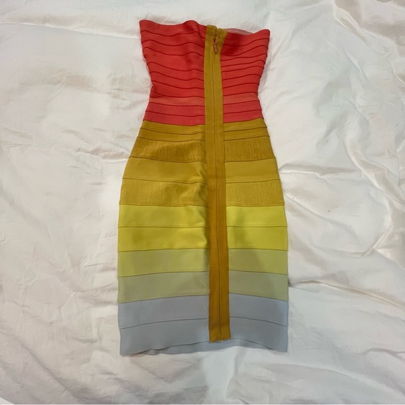 Herve Leger - Rainbow Bandage Dress - Size XS - Picture 4 of 5